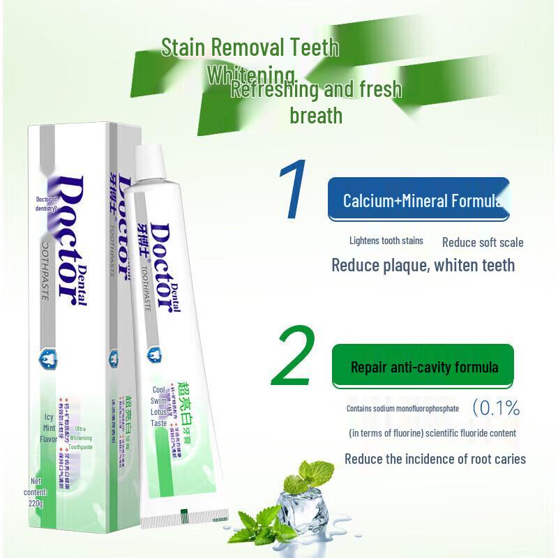 Dr. Toothpaste Super Whitening & Cavity Protection