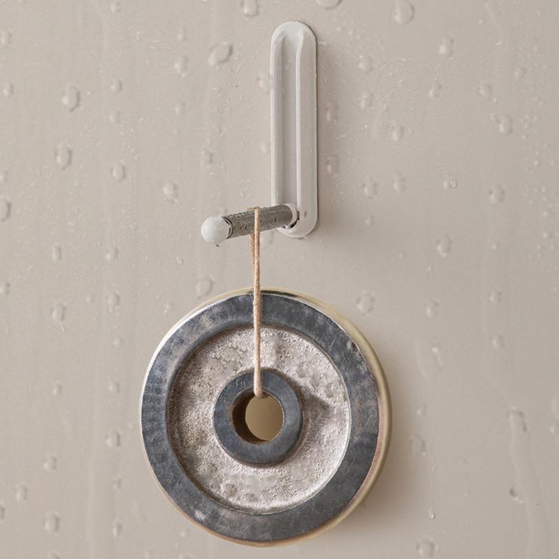 Hanger Storage Organizer Wall Mounted Hanger Holder Retractable Hanger Holder Stand Space Saving Clips Clothing Storage Hook For