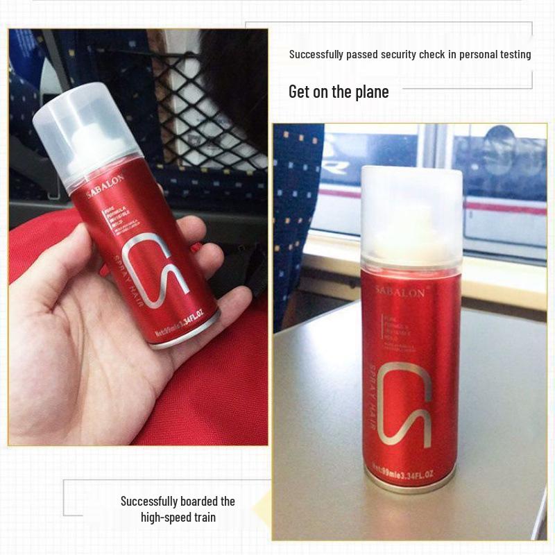 Sabellon Long-Lasting Fresh Scent Styling Hairspray Gel for Salon & Barber Shop - Non-Hardening Formula.