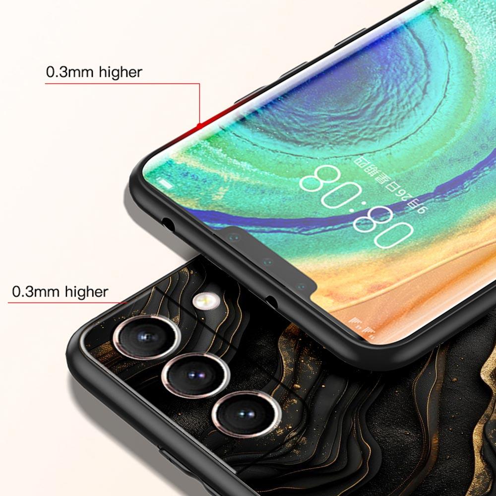 Folds Texture Phone Case for Samsung Galaxy S26 S25 S24 S23 S22 S20 S21 FE Ultra S25 Edge Plus 5G Soft TPU Cover Fundas Capa Bag