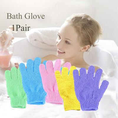 Kúpeľňová špongia na drhnutie a masáž pokožky Exfoliačná čistiaca handrička na telo Kúpeľňové rukavice Sprchová kefa Umyvacia handrička