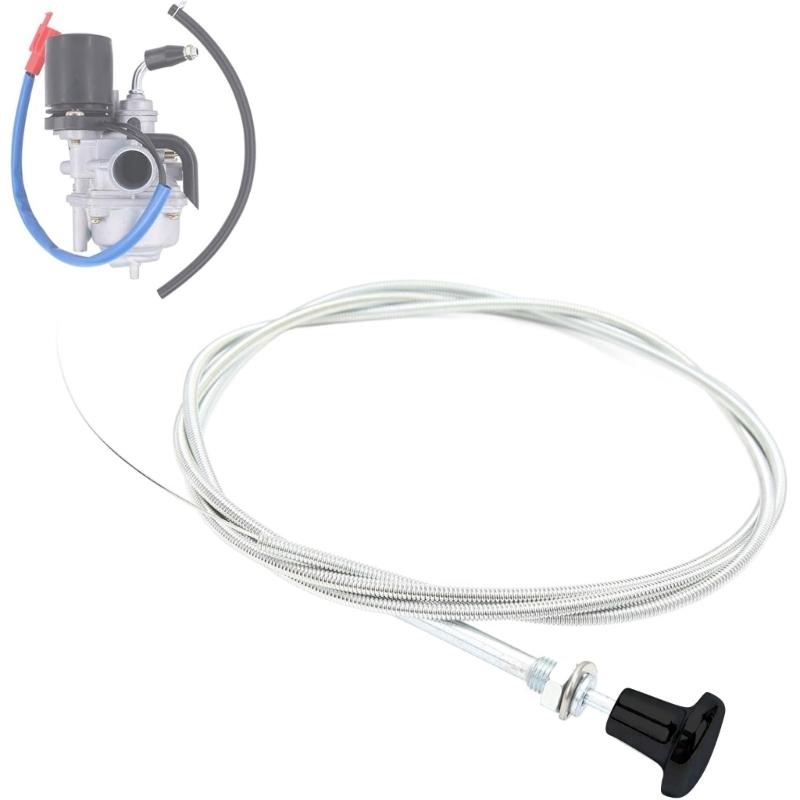 Automotive Long Lasting All Purpose Manual Throttle Choke Cable Rustresistant Pull Rods for Efficient Vehicle Upgrades