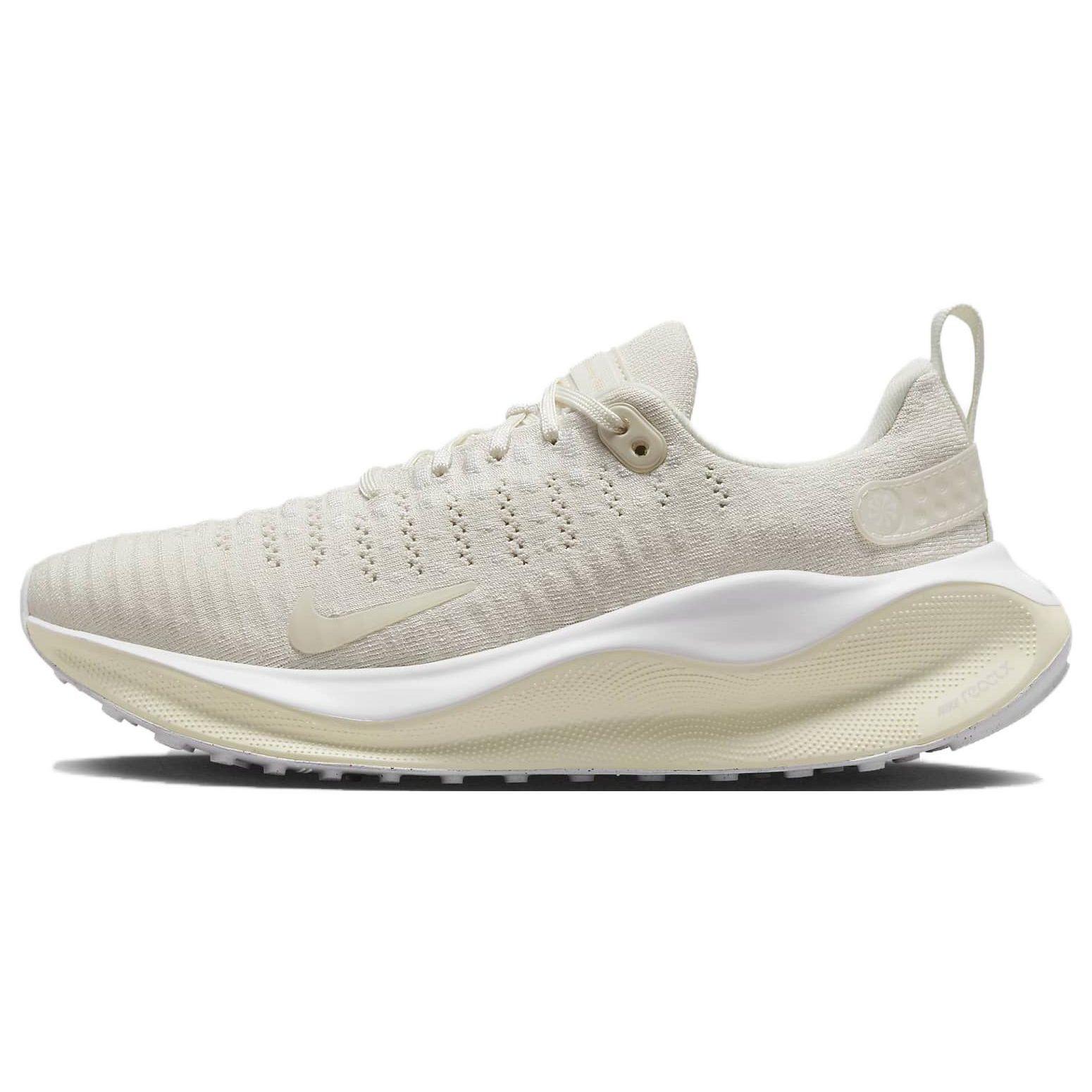 Nike ReactX Infinity Run 4 Light Cream Men s Long Distance Running Shoes DR2670-005 EU 36