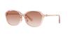 Coach HC8332D Transparent Pink Size 56 Women's Sunglasses,
