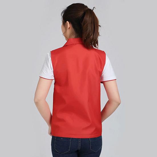 Arbeitsweste mit Reverskragen, ärmellos, Reißverschluss, strapazierfähig, multifunktional, große Taschen, reflektierende Streifen, Sicherheitsweste