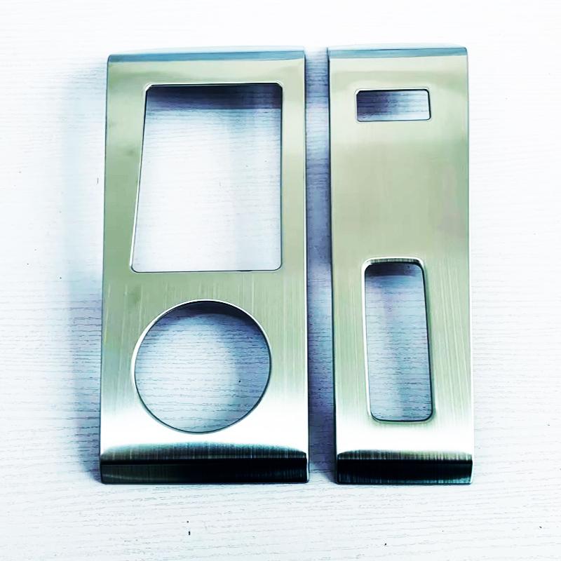 For Mitsubishi Outlander   2024 Stainless Steel Car Center Console GasFuel Hybrid Gear Shift Panel Cover Frame Sticker