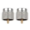2Pcs Cassette Gas Tank Converter Connector Cylinder Adapter for Outdoor Camping Picnic
