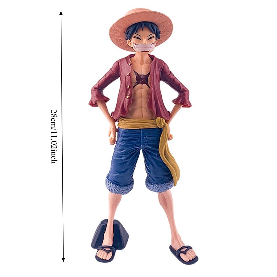 One Piece Luffy Anime ONE PIECE Figure Toy 28cm Nika Monkey D Luffy Action Figures Dolls Pvc Model Collectible Statue Toy Zoro