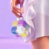 Magnetic Pills Boxes Color Square Foldable Sealed Dispenser with Lanyard Home Travel Portable Medicine Storage Container Case