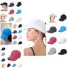 Fashionable Baseball Cap For Women Adjustable Size Wide Brim Suitable For All Seasons