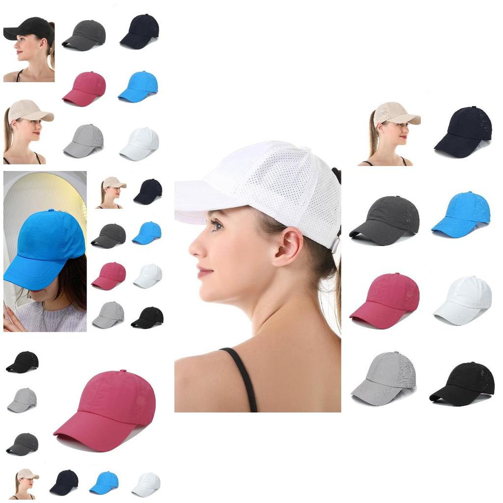 Fashionable Baseball Cap For Women Adjustable Size Wide Brim Suitable For All Seasons