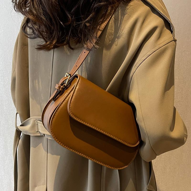 Sac Carré à Une Épaule Tendance, Sac Simple et Rétro à Une Épaule pour un Usage Quotidien, Sac Bandoulière