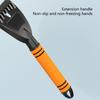Snow Shovel for Car Ice Scraper for Car Windshield Snow Broom with Squeegee Foam Grip Snow Brush Shovel for Car Truck