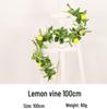 100cm Lemon Flower Vine - Artificial Decorative Home Door Hanger
