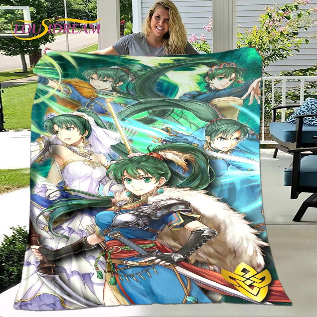 Game Fire Emblem Series Gamer Soft Plush Blanket,Flannel Blanket Throw Blanket for Living Room Bedroom Bed Sofa Picnic Cover Kid