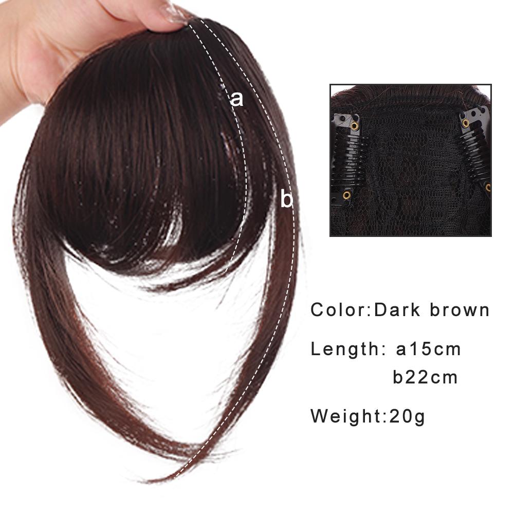 

Синтетическая накладная челка с бакенбардами, аккуратная челка, заколотая челкой, прямые волосы, парики для девочек