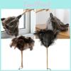 Household Ostrich Feather Duster With Handle For Efficient Dust Removal Tool