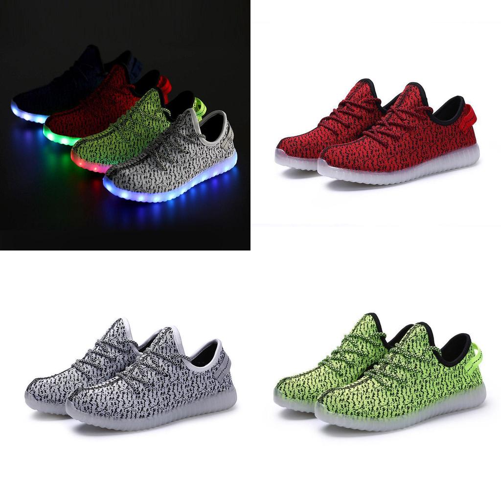 Premium Quality Soft Strappy Athletic Led Light Sneakers For Men Women Unisex