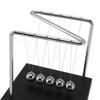 Balance Steel Swing Balls Z Shape N Shape Wooden Base Pendulum Ball for Home Decoration Fun Science Accessories
