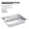 Homeglen 201 Stainless Steel Gastronorm Food Pans