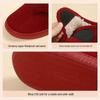 Men's and Women's Non-slip Velvet-lined Cotton Shoes: Ideal for Wide Feet, with Heels, Suitable for Indoor and Outdoor Use In Fall and Winter.