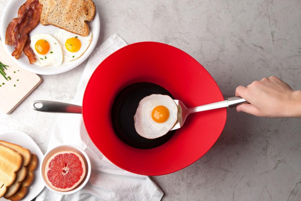 Frywall 8-inch (Small) Frying Pan, Red, 100020966
