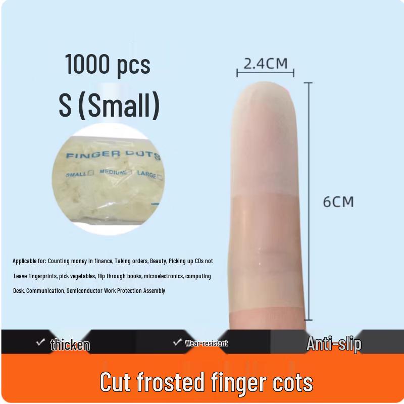 Disposable Thickened Anti-slip Latex Finger Cots