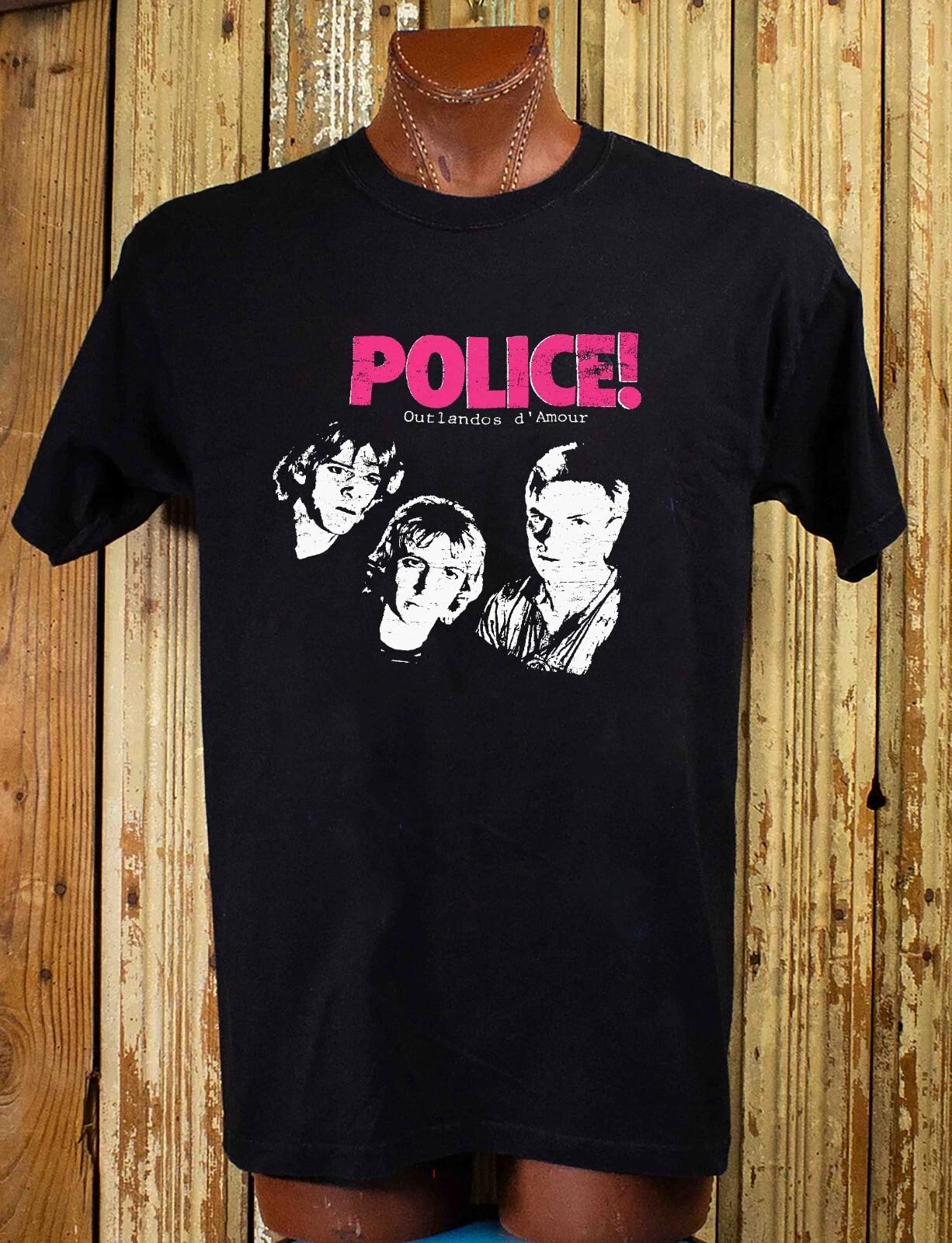 The Police 1978 Outlandos d Amour Shirt Cotton T -Shirt XL 4XL