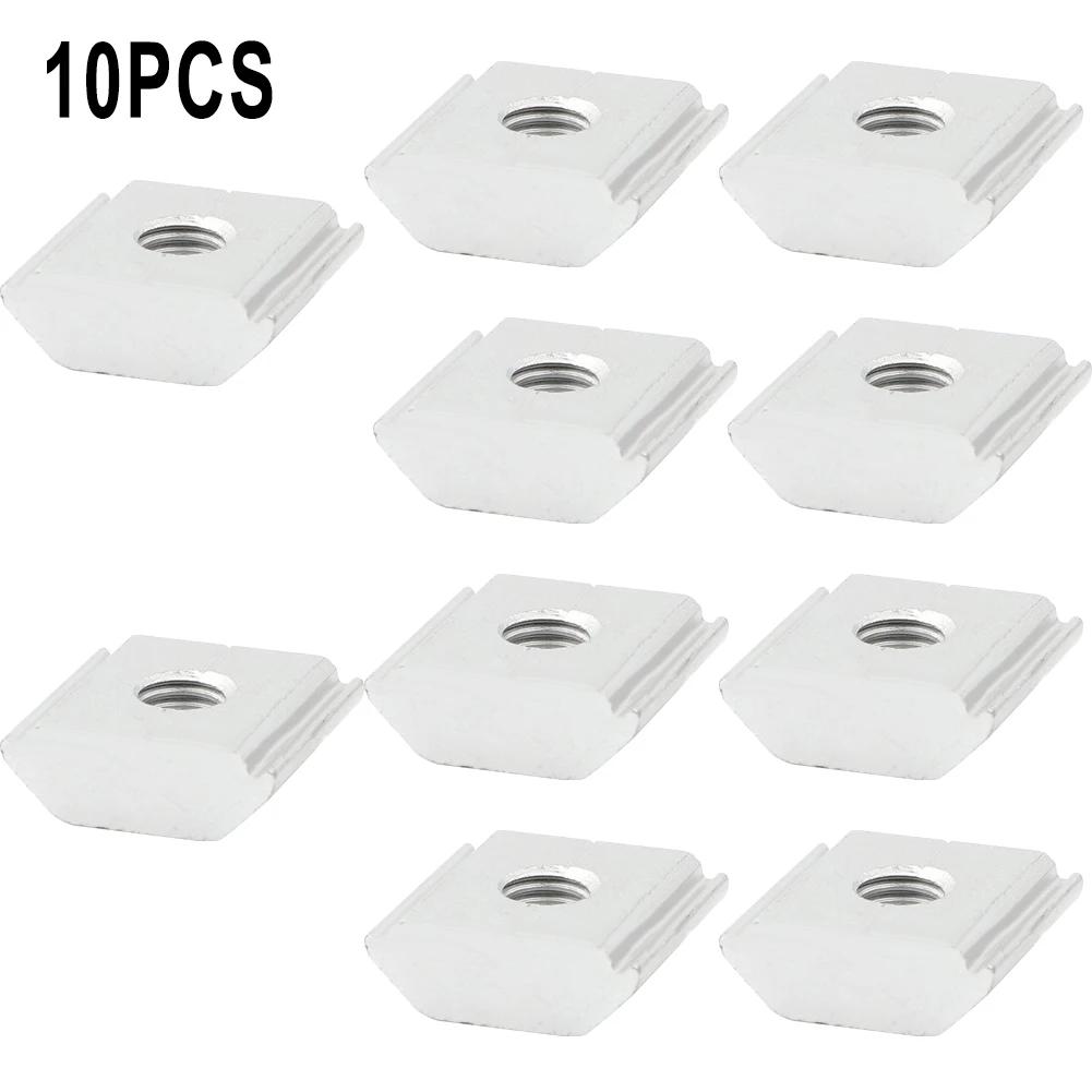 

For PV Systems Aluminum Solar Panel Clamps Framed Panel Clamps 20x23.7x9mm Size Aluminum Alloy Material Easy Installation China Mainland