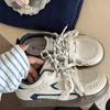 Board shoes women's ugly cute spring new niche low-top versatile casual sports little white shoes