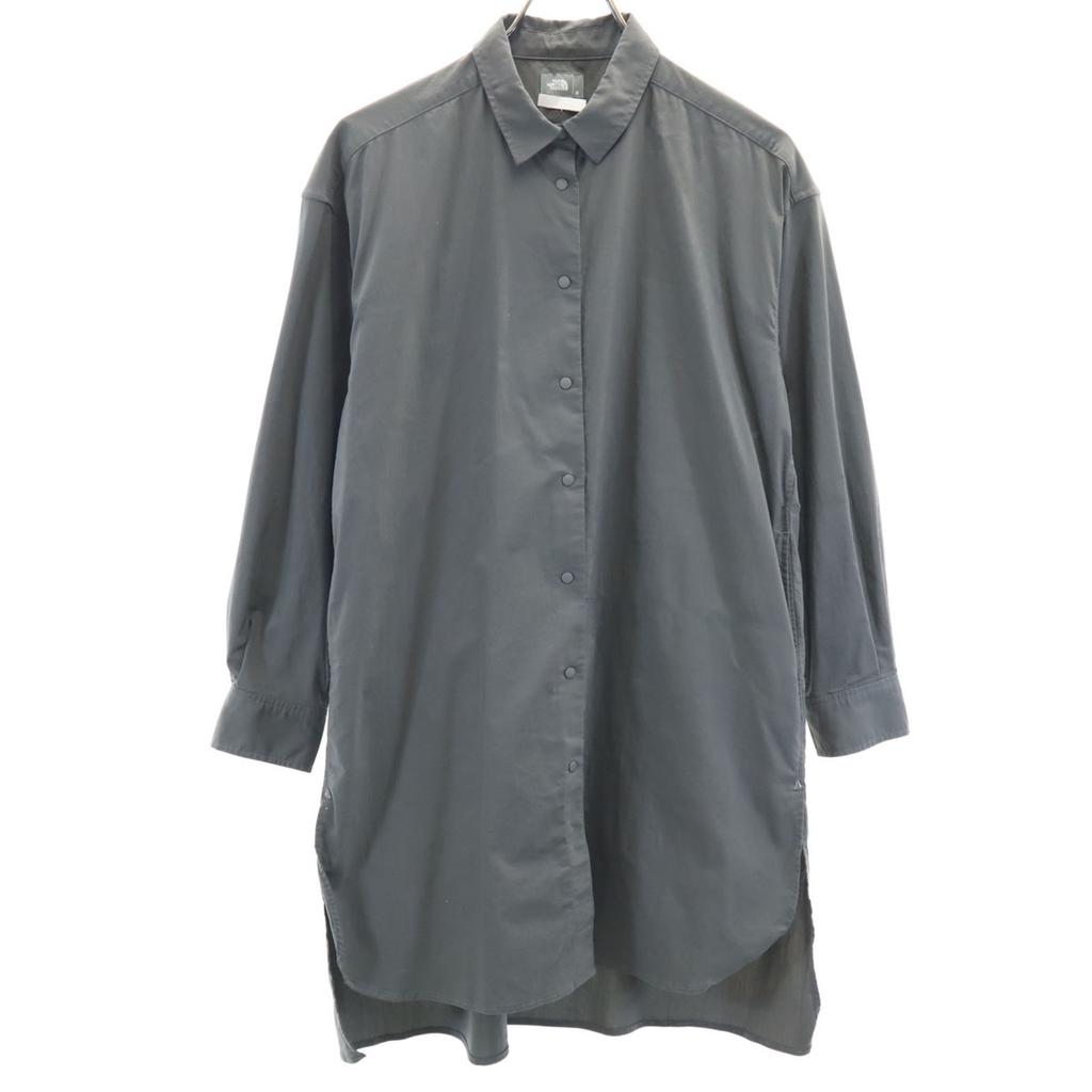 The North Face Long Sleeve Malapai Hill Long Shirt M Outdoor NRW12032 Women Used