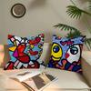 Britto Coussin d'oreiller à séchage rapide pour vaisselle Housse de coussin Taie d'oreiller Salon Canapé Décoration de maison