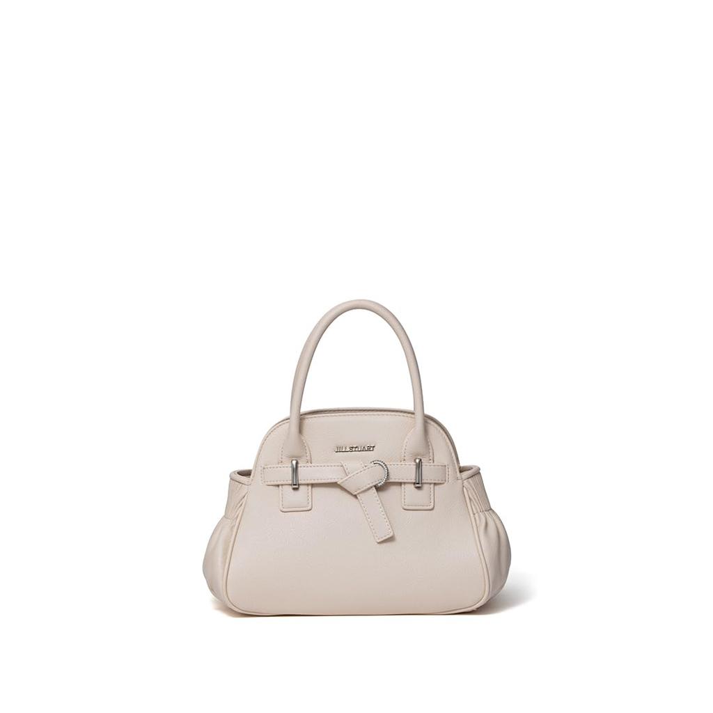 Jill Stuart Handbag Crystal Buckle Feminine Belt Design JSLH5CH2 Ivory 2-Way [Improp] Women's