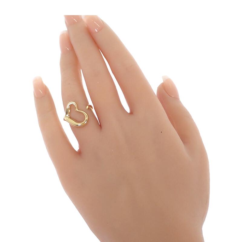 TIFFANY&Co.  #9(JP Size) ring K18 yellow gold Women