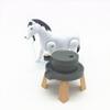 Funny Electric Horse Model Plastic horse-drawn vehicle  Children Early Learning Tool