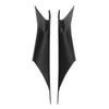 Pair Car Interior Inner Door Handle Cover Trim Left Right Side for 5 Series G30 2017 Upwards Matte Black