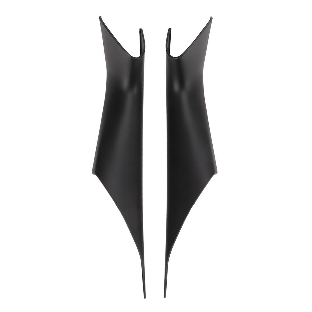 Pair Car Interior Inner Door Handle Cover Trim Left Right Side for 5 Series G30 2017 Upwards Matte Black