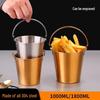 304 Stainless Steel Portable Ice Bucket & Snack Container