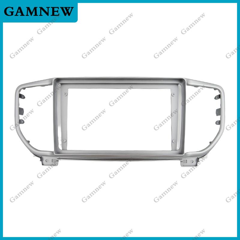 

9-дюймовая автомобильная рамка-фасция, адаптер, Canbus-бокс, декодер для Kia Sportage KX5 2018-2022, комплект панели для установки Android-радио в приборную панель Only Frame