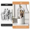 360° Rotating Makeup Brush Holder With Lid Luxury Cosmetic Organizer Lipstick Eyebrow Pencil Holder Eye Shadow Storage Box