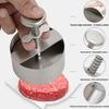 Stainless Steel Hamburger Patty Press-Type Mold Manual Kitchen Tool