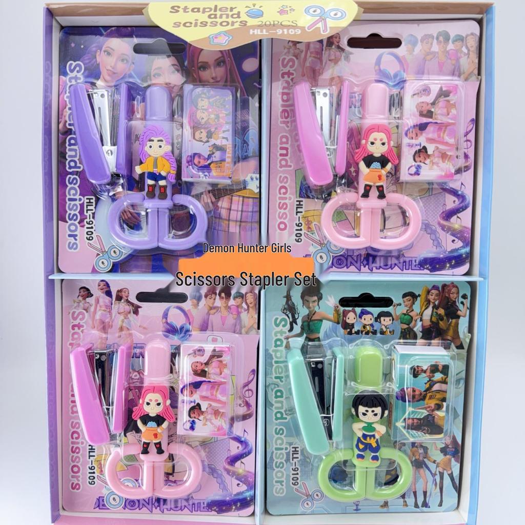Demon Hunter K-pop Girl Group Notebook & Stationery Set