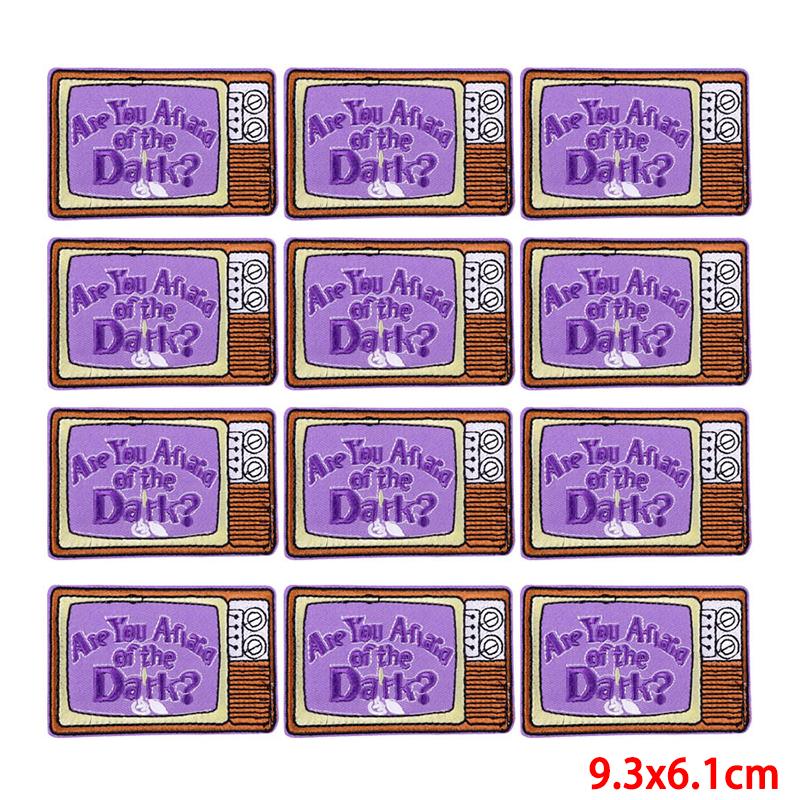 10 Pcs/lot Wholesale Embroidery Patch Iron On Patches For Clothing Patches On Clothes Jackets Decor Applique Sew Supplies