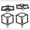 Aluminum Mountain Bike Pedals With Dual DU Sealed Bearings Anti-Slip Platform Heavy-Duty MTB Road Folding Bikes