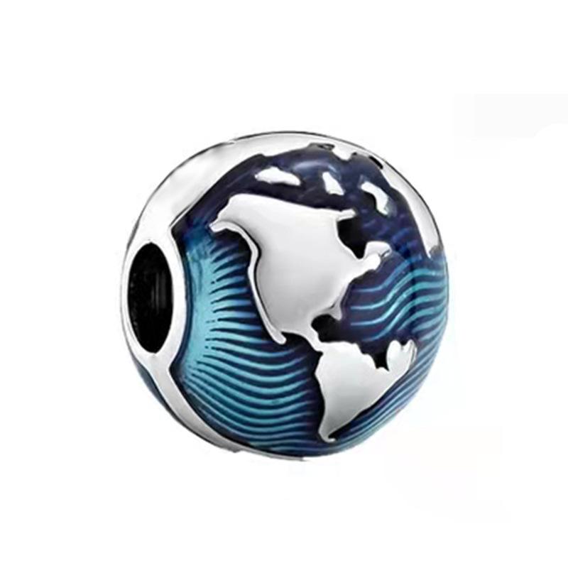 New Copper Airplane Travel Charms Plane Pendant Bead Fit Original Bracelet For Women Necklace Diy Fine Jewelry Gift