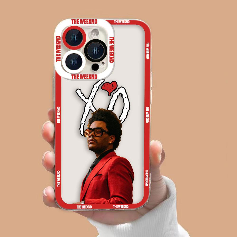 The W-Weeknd XO Minimalist Clear Phone Case For VIVO S1 V20 V21 V21E V23 V23E V25 V27 V27E V29E V30E V30 V40 V50 V60 Case Cover