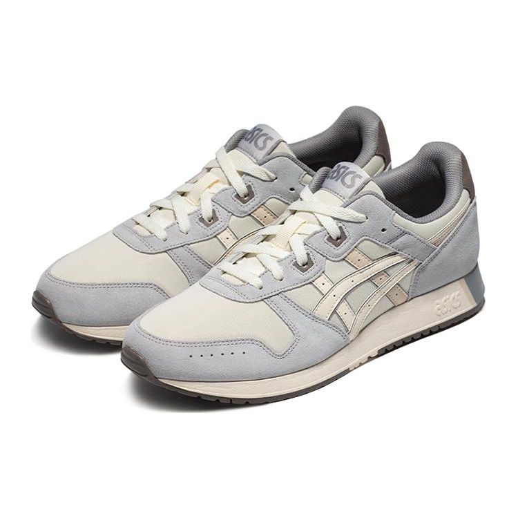 Asics Lyte Classic Fabric Synthetic Leather Soft Comfortable Sports Low Top Lifestyle Shoes Unisex Sneaker Gray 1203A242-020