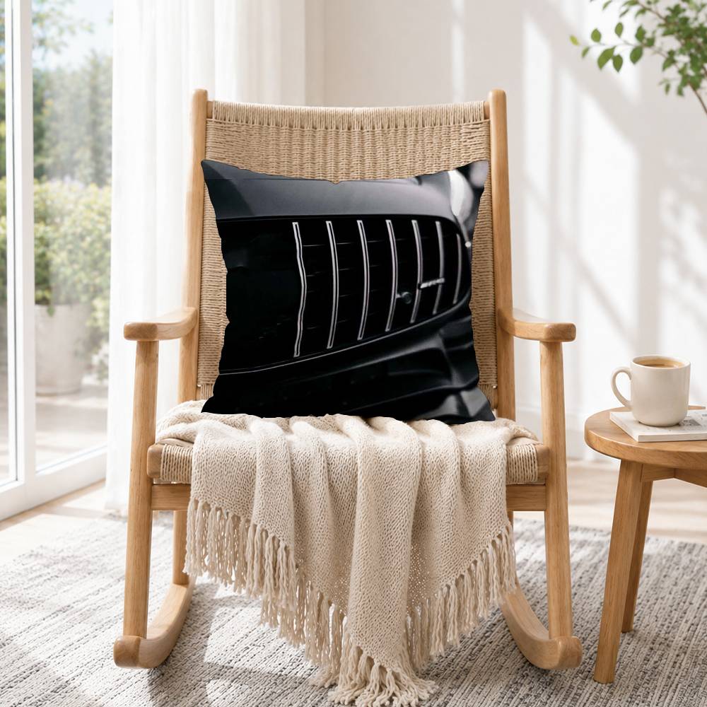 Cool car AMGES GT Pillow Case Square Double-Sided Sofa Cushion Cover Bedroom Bedside Pillow Gift