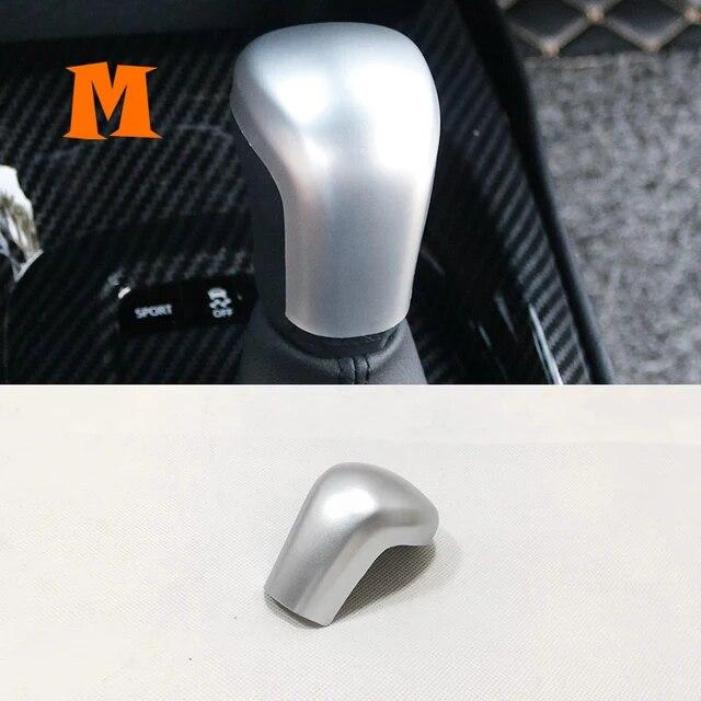 Wood Grain Carbon Red For Suzuki Swace -2022 Accessories Car Gear Shift Lever Knob Handle Decoration Protector Sticker Cover