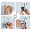 Wall Mounted Showerhead Bracket Suction Cup Shower Fixed Base  Bathroom Supplies